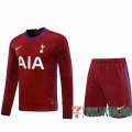 Camiseta futbol Tottenham Manga Larga Dark red 2020 2021