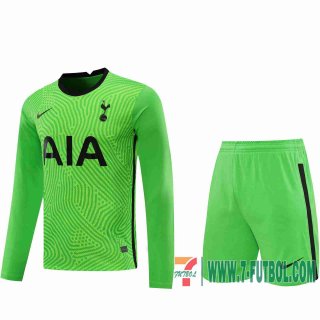 Camiseta futbol Tottenham Manga Larga green 2020 2021