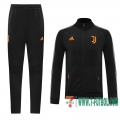 Chaquetas Futbol Juventus negro - Straps + Pantalon 2020 2021 J105