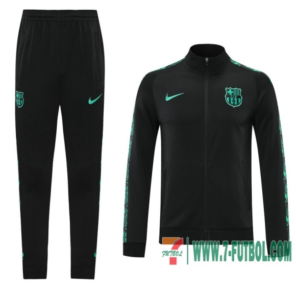 Chaquetas Futbol Barcelona negro - Liga de Campeones + Pantalon 2020 2021 J110