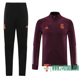 Chaquetas Futbol Real Madrid Bordeaux - Capacitación + Pantalon 2020 2021 J119