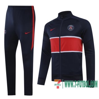 Chaquetas Futbol PSG azul oscuro - Patron + Pantalon 2020 2021 J151