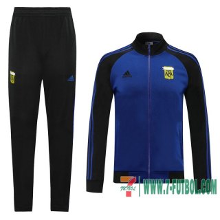 Chaquetas Futbol Argentino Azul marinooe/negro - Argentino Color azul S-2XL + Pantalon 2020 2021 J24