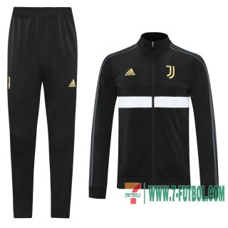 Chaquetas Futbol Juventus negro - Versión del jugador + Pantalon 2020 2021 J90