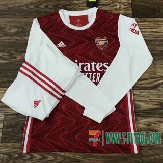 Camiseta futbol Arsenal Primera Manga Larga 2020 2021