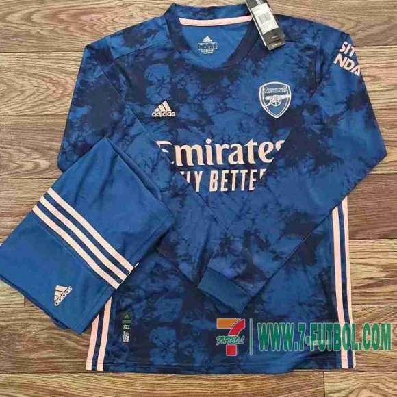 Camiseta futbol Arsenal Tercera Manga Larga 2020 2021