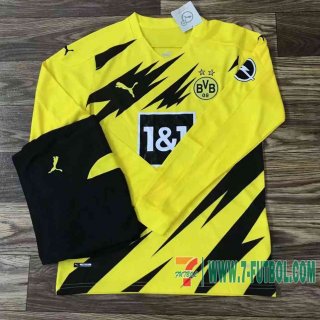 Camiseta futbol Dortmund Primera Manga Larga 2020 2021