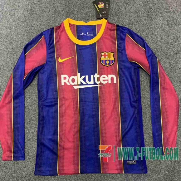 Camiseta futbol Barcelona Primera Manga Larga 2020 2021
