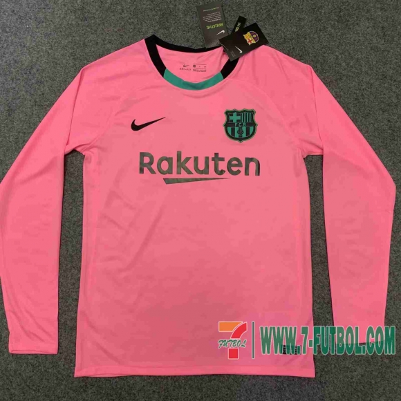 Camiseta futbol Barcelona Tercera Manga Larga 2020 2021