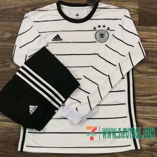 Camiseta futbol Alemania Primera Manga Larga 2020 2021
