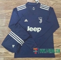 Camiseta futbol Juventus Segunda Manga Larga 2020 2021