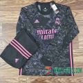 Camiseta futbol Real Madrid Tercera Manga Larga 2020 2021