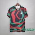 Camiseta futbol Olympique Marsella "OM Africa" Special Edition roja negro verde 2021 2022