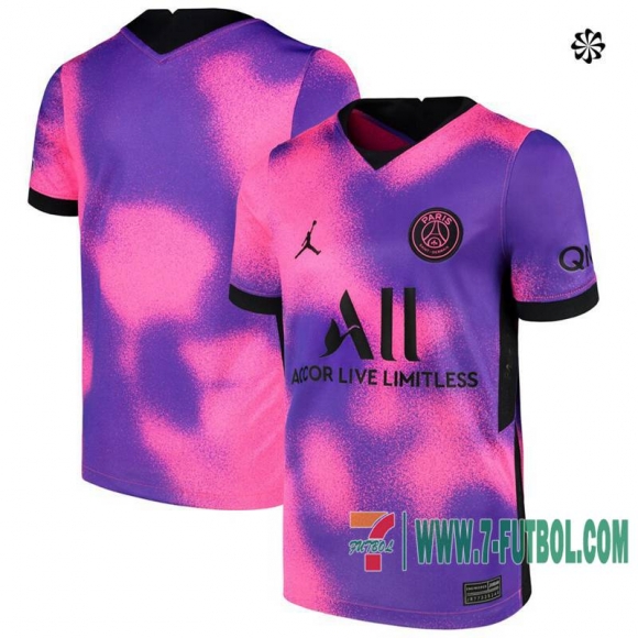 Camiseta futbol PSG Jordan Fourth Stadium 2020-21