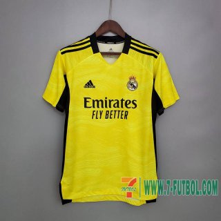 Camiseta futbol Real Madrid amarillo 2021 2022
