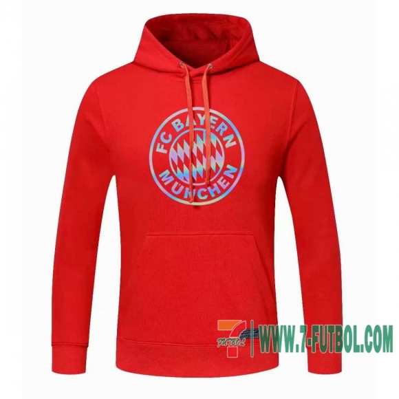 Sudadera de entrenamiento Bayern Munich roja + Pantalon 2020 2021 S27