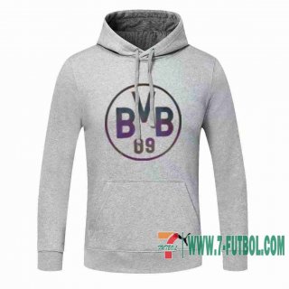 Sudadera de entrenamiento Dortmund BVB gris + Pantalon 2020 2021 S29