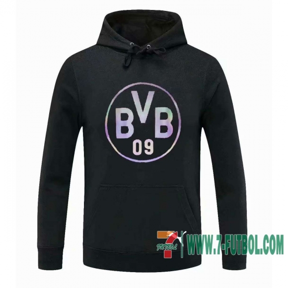 Sudadera de entrenamiento Dortmund BVB negro + Pantalon 2020 2021 S30