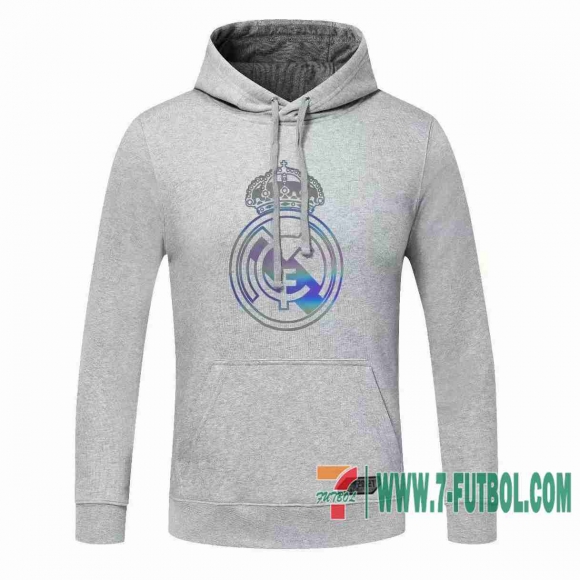 Sudadera de entrenamiento Real Madrid gris + Pantalon 2020 2021 S47