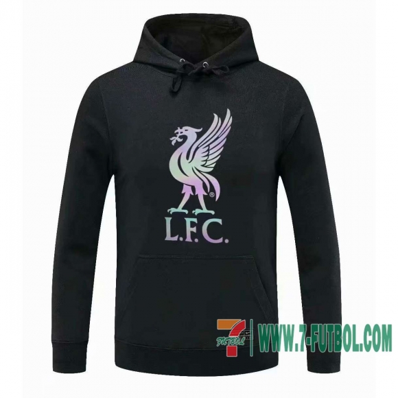 Sudadera de entrenamiento Liverpool negro + Pantalon 2020 2021 S51