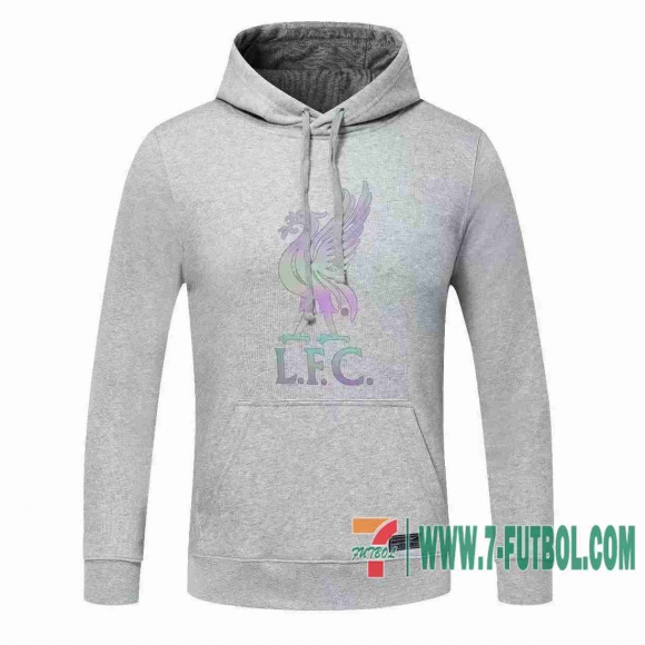 Sudadera de entrenamiento Liverpool gris + Pantalon 2020 2021 S52