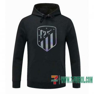 Sudadera de entrenamiento Atletico Madrid negro + Pantalon 2020 2021 S57
