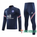 Chandal Futbol Paris PSG Azul oscuro + Pantalon 2020 2021 T101