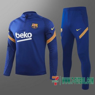 Chandal Futbol Barcelona azul + Pantalon 2020 2021 T12