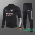 Chandal Futbol Arsenal negro + Pantalon 2020 2021 T40