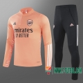 Chandal Futbol Arsenal naranja - Liga de Campeones + Pantalon 2020 2021 T75