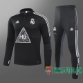 Chandal Futbol Real Madrid negro - Co-brande + Pantalon 2020 2021 T81