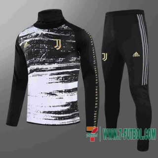 Chandal Futbol Juventus negro et blanco + Pantalon 2020 2021 T98