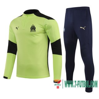 Chandal Futbol Niño Olympique Marsiglia + Pantalon 2020 2021 TK09