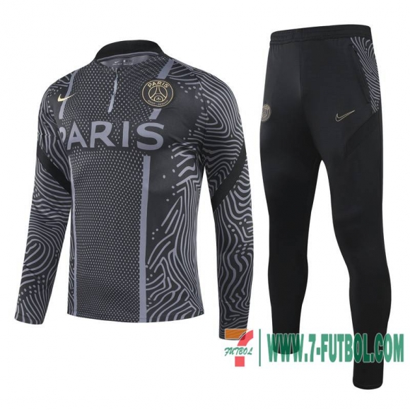 Chandal Futbol Niño PSG negro - edition commemorative + Pantalon 2020 2021 TK19