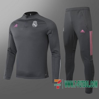 Chandal Futbol Niño Real Madrid gris + Pantalon 2020 2021 TK31