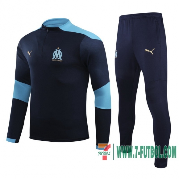 Chandal Futbol Niño Olympique Marsiglia - Marsella + Pantalon 2020 2021 TK39