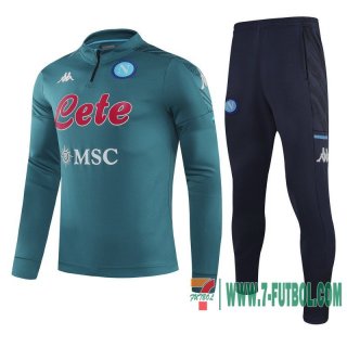 Chandal Futbol Niño SSC Napoli + Pantalon 2020 2021 TK48