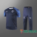 Chandal Futbol T-shirt Monterrey azul oscuro 2020 2021 TT01