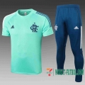 Chandal Futbol T-shirt Flamengo azul azur 2020 2021 TT02