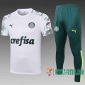 Chandal Futbol T-shirt Palmeiras blanco 2020 2021 TT05