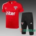 Chandal Futbol T-shirt Sao Paulo roja 2020 2021 TT09
