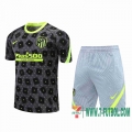 Chandal Futbol T-shirt Atletico Madrid Gris oscuro 2020 2021 TT100