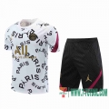 Chandal Futbol T-shirt PSG Jordan blanco 2020 2021 TT103