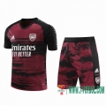 Chandal Futbol T-shirt Arsenal Bordeaux/negro 2020 2021 TT112