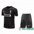 Chandal Futbol T-shirt Liverpool negro 2020 2021 TT115