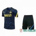 Chandal Futbol T-shirt Inter Milan negro 2020 2021 TT119