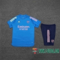 Chandal Futbol T-shirt Arsenal azul ciel 2020 2021 TT126