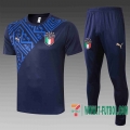 Chandal Futbol T-shirt Italy azul oscuro 2020 2021 TT13