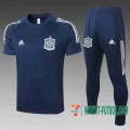 Chandal Futbol T-shirt Spain azul oscuro 2020 2021 TT18