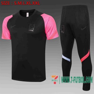 Chandal Futbol T-shirt Korea negro 2020 2021 TT20